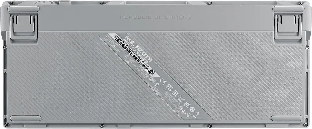 Клавіатура бездротова Asus ROG Azoth RGB WL BT White (90MP031A-BKUA11) - фото 3