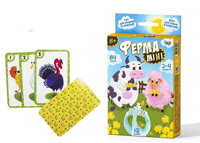 Настольная игра Danko Toys Ферма (мини) (укр.) (G-FM-01) - фото 2