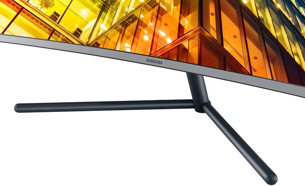 Монітор 31.5" Samsung U32R590 VA Dark Blue Gray Curved (LU32R590CWIXCI) Б/в - фото 9
