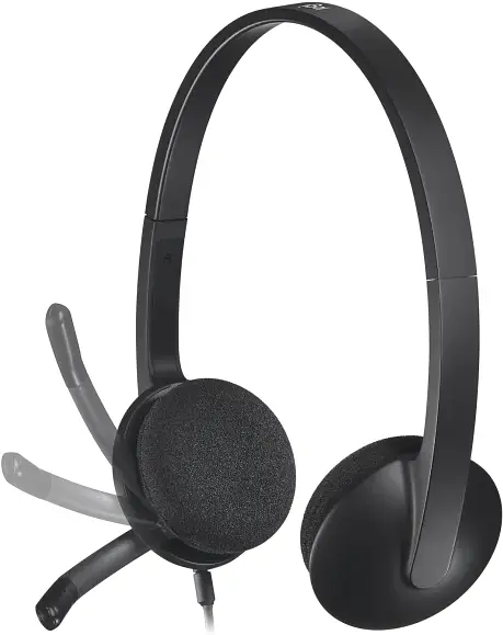 Гарнітура Logitech H340 Headset USB black (981-000475) - фото 3