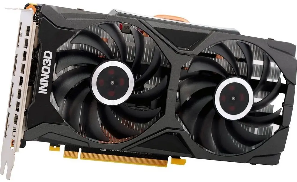 Видеокарта Inno3D GTX 1660Ti Twin X2 6GB (N166T2-06D6-1710VA15) (GDDR6, 192 bit, PCI-E 3.0 x16) Б/у - фото 2