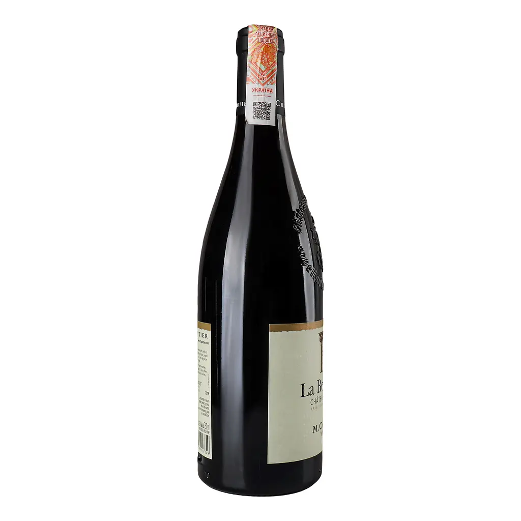 Вино M.Chapoutier Chateauneuf-du-Pape La Bernardine 2018 АОС/AOP, 14,5%, 0,75 л (888083) - фото 3