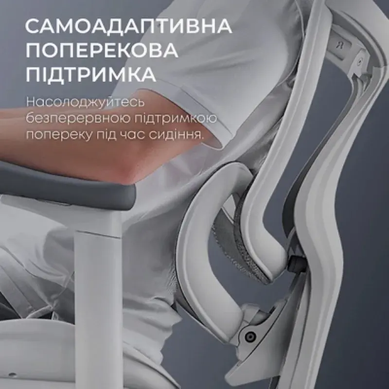 Офісне крісло Sihoo DORO C300L Mesh White (DORO-C300L-A3-102) - фото 9