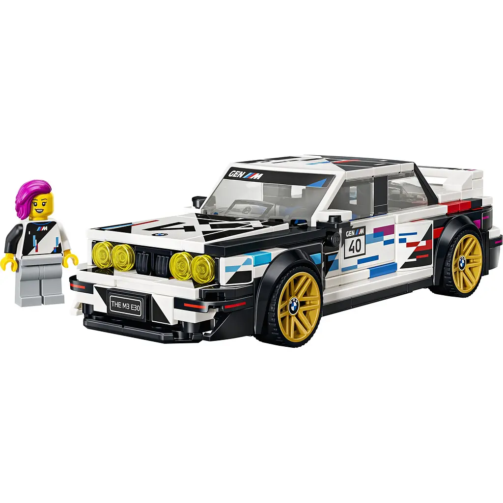 Конструктор LEGO Speed Champions BMW M3 (E30) 358 ел. (77263) - фото 5