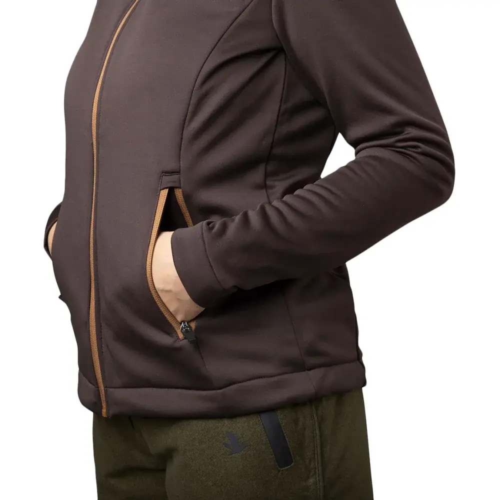 Кофта Seeland Emily fleece M Коричневий - фото 4