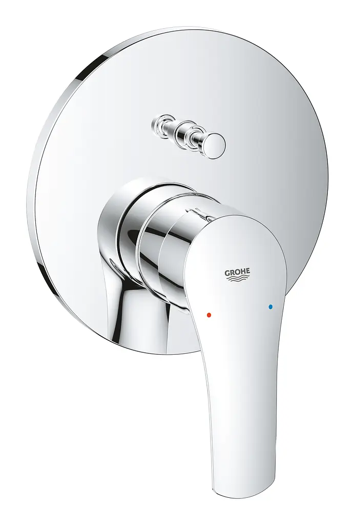 Душевая система скрытого монтажа со смесителем Grohe Eurosmart New Tempesta 250 UA26416SC3, Хром - фото 3
