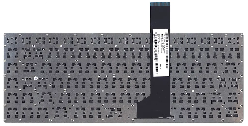 Клавіатура для ноутбука Asus (K46, K46C) Black, (No Frame) - фото 2