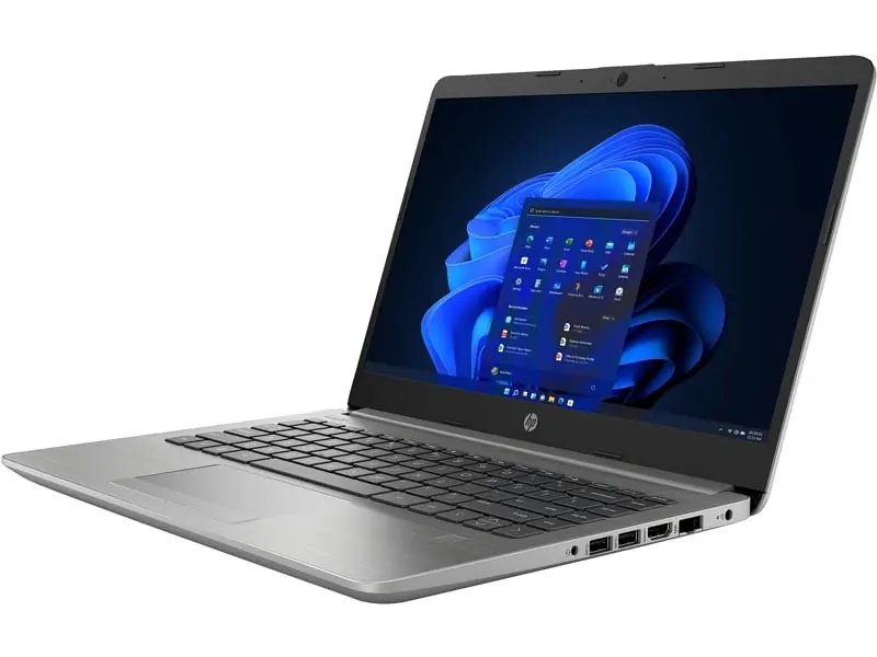 Ноутбук HP 240-G9 14' FHD IPS AG, Intel i7-1255U, 16GB, F512GB, UMA, DOS, сріблястий (6S6U4EA) - фото 2