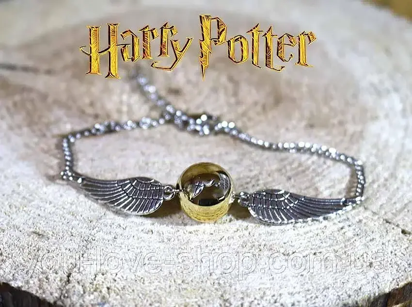 Браслет Гаррі Поттер Снітч Harry Potter 20 см HP 420 - фото 2