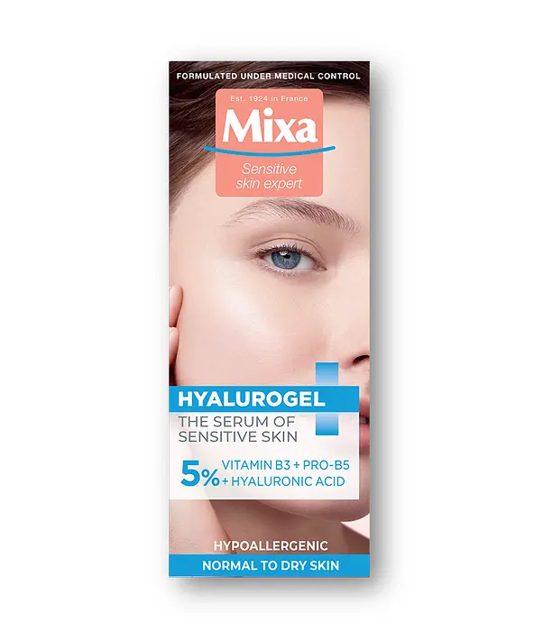Зволожуюча сироватка Mixa Hyalurogel для чутливої шкіри, 30 мл (D3729700) - фото 3