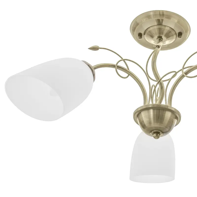 Люстра потолочная Brille в спальню E27 60W BZ (LK-573C/3) - фото 5