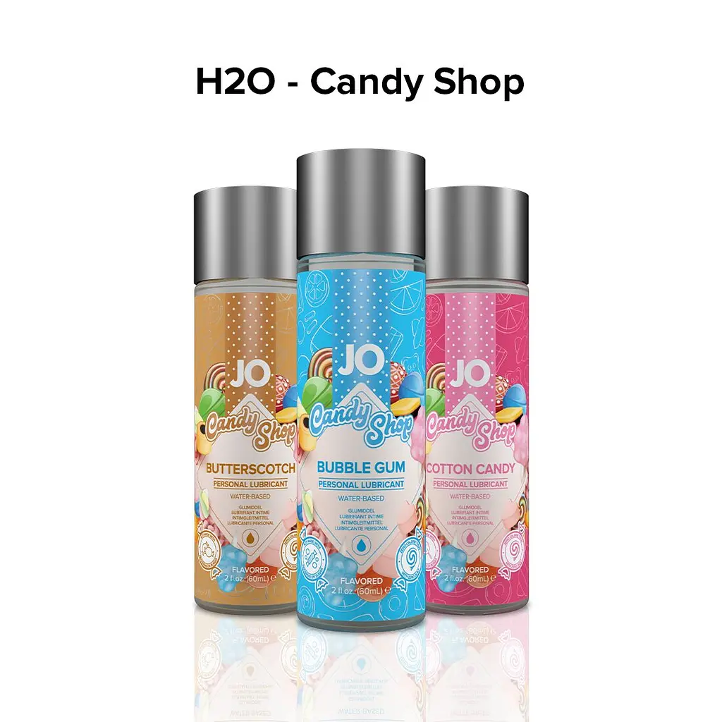 Лубрикант на водній основі JO H2O — Candy Shop — Butterscotch (60 мл) без цукру та парабенів - фото 5