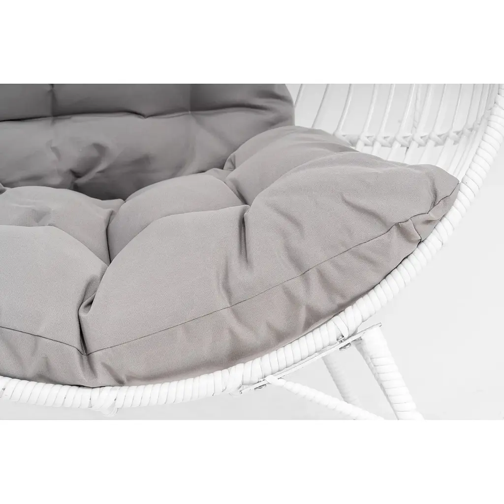 Садове крісло Di Volio Arancia біло-сірий - фото 3