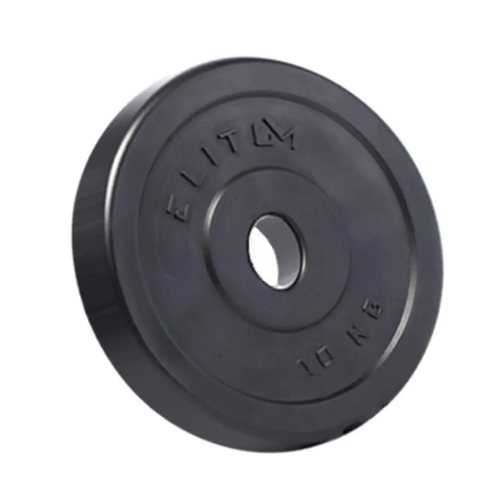 Набір композитних дисків Elitum Titan 59 кг для гантелей і штанг + 2 грифи duplication - фото 7