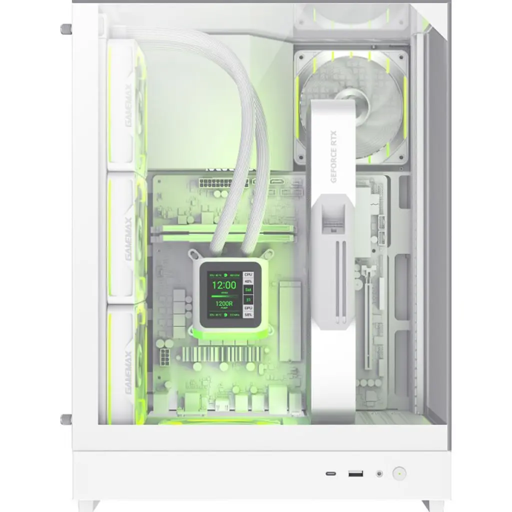 Корпус GameMax T20 White [166170] - фото 2