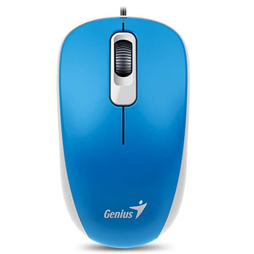 Миша Genius DX-110 USB blue (31010116103) - фото 2