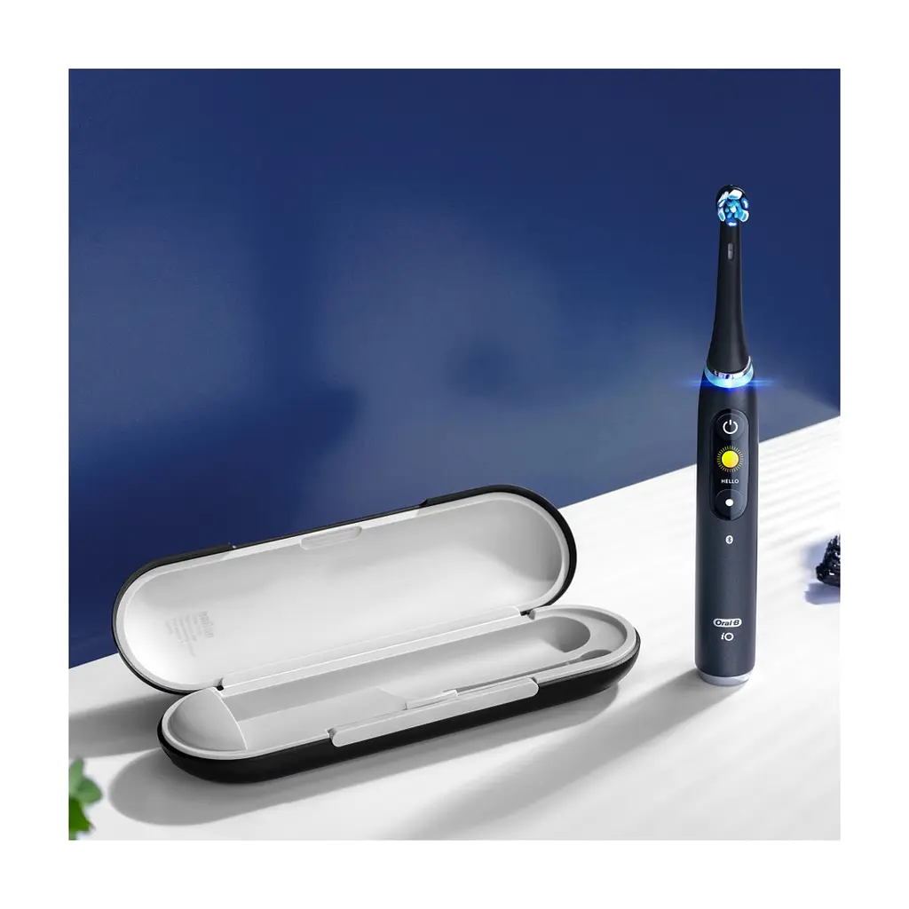 Електрична зубна щітка Oral-B Series 9 DUO iOM9d.2J2.2AD Рожева+Чорна (2) (4210201411574) - фото 9
