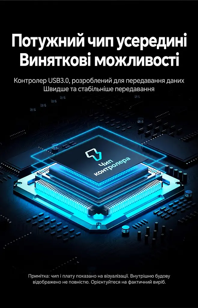 USB-хаб UGREEN CM219 концентратор вхід USB-A виходи 4 USB-A 3.0 до 5 Гбіт/с порт USB-C лише для живлення хаба для передавання даних не для заряджання без встановлення драйверів для Windows macOS Linux захист від перенапруги надмірного струму та перегрівання LED-індикатор роботи вбудований кабель 0,15 м темно-сірий (50985) - фото 13