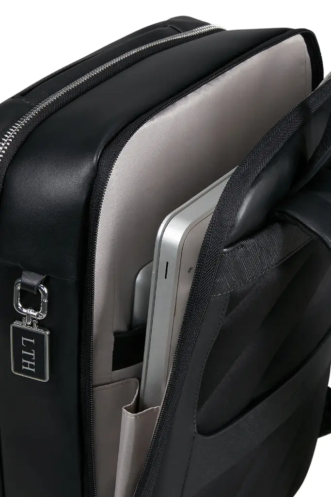 Рюкзак 14,1" Samsonite IMAGE BIZ LEATHER BLACK 38,5x26x13,5 KV2*09002 - фото 11