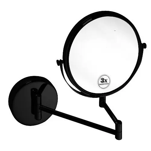 Дзеркало косметичне Bemeta Dark 112201510f, Чорний матовий - фото 1