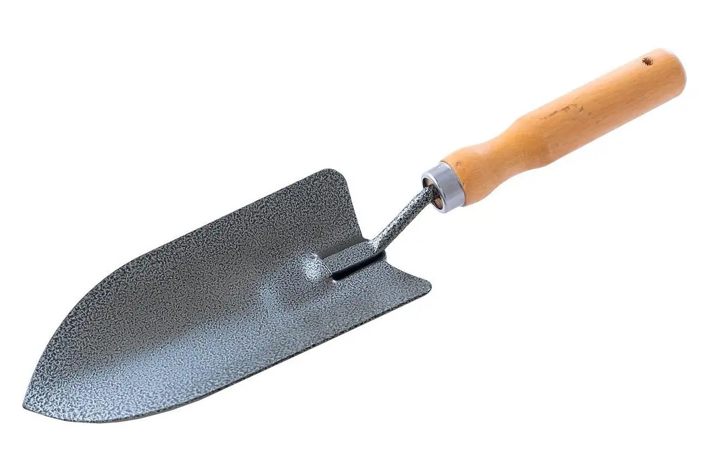 Лопатка садовий совок Mastertool 300 x 80 мм ручка дерево - фото 2