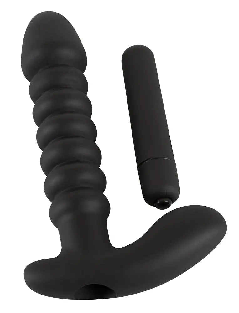 Анальний вібратор - Black Velvets Vibrating Plug Medium - фото 3