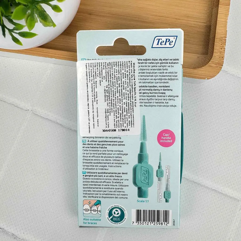 Міжзубні щітки TePe EasyFit S/M, 6 шт - фото 2