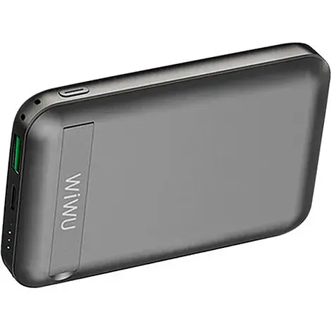 Внешний аккумулятор WiWU Snap Cube Magnetic Wireless Charger 10000mAh Black [104330] - фото 3