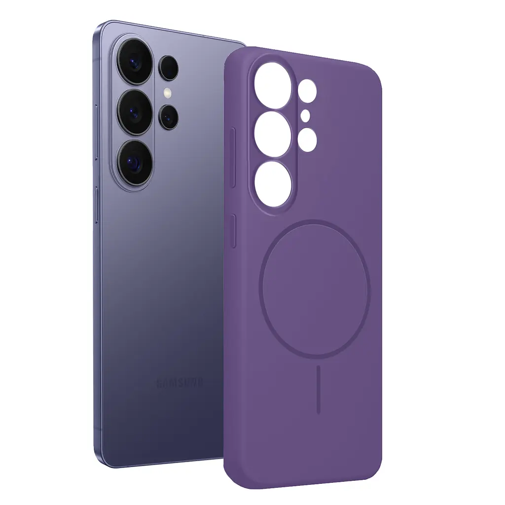 Чохол MAKE Samsung S26 Ultra Silicone Solo Cobalt Violet - фото 6