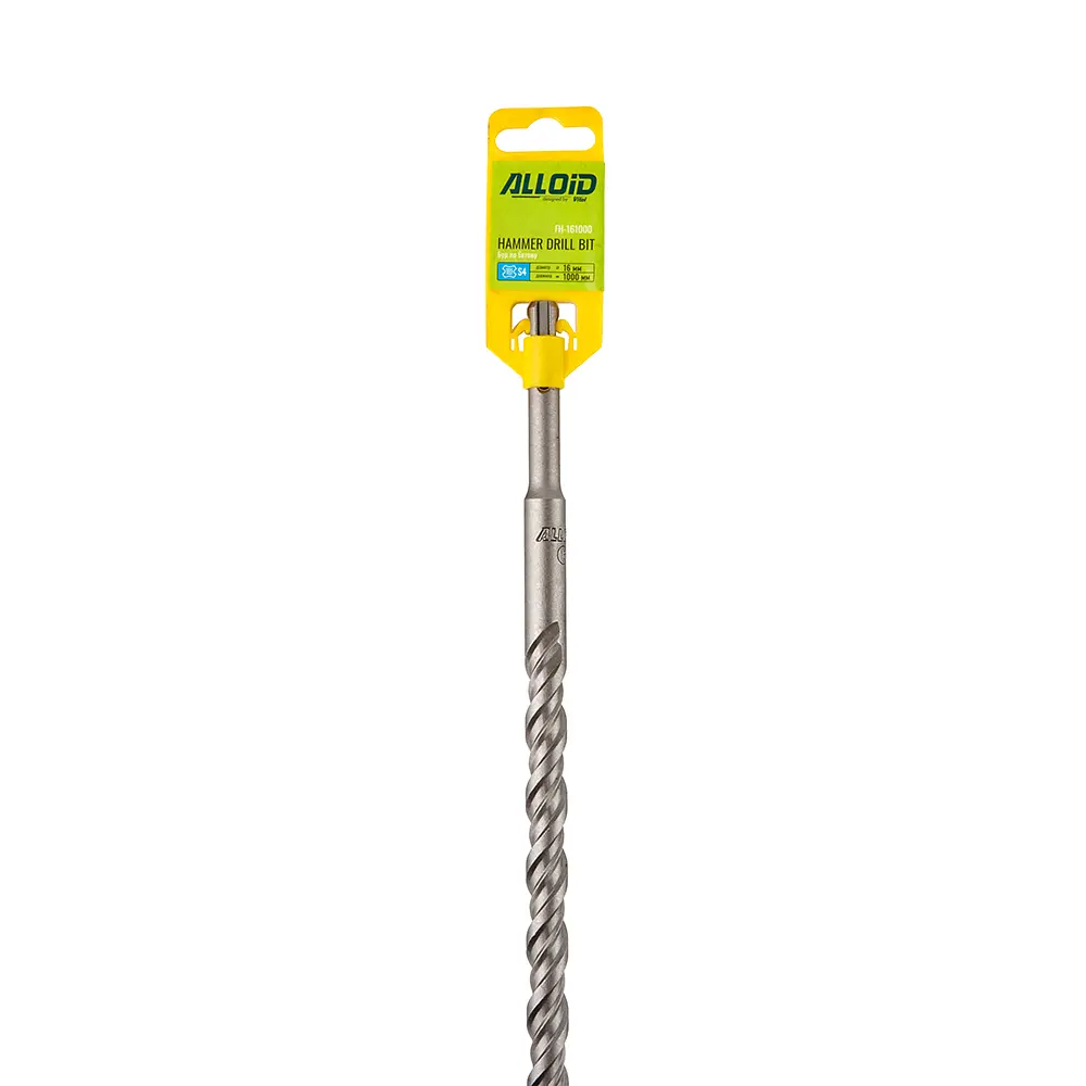 Бур по бетону Alloid Building Tools SDS-plus S4 16x1000 мм (FH-161000) - фото 2