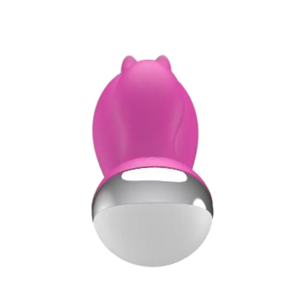 Вибратор-кролик A-GUSTO AG-002 19.5 см (розовый) - фото 13