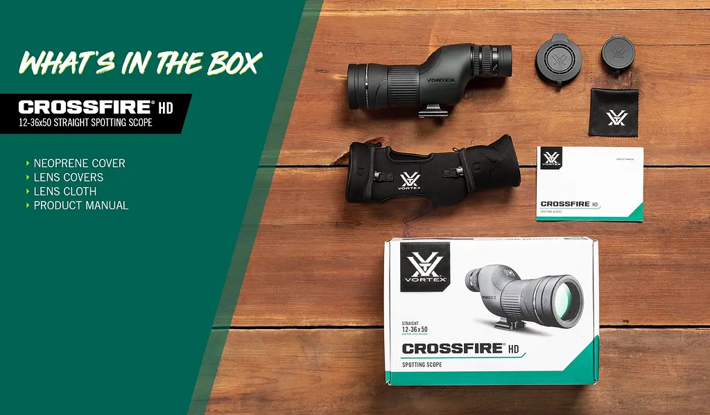 Підзорна труба Vortex Crossfire HD 12-36x50 ST (CF-50S) - фото 10