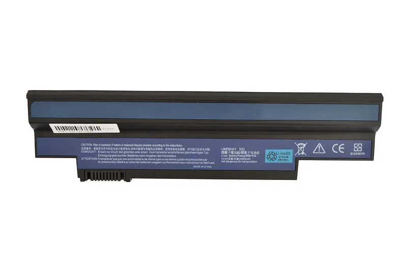 Акумулятор для ноутбука Acer UM09H31 Aspire one 532H series 10.8V Black 5200 mAh - фото 5