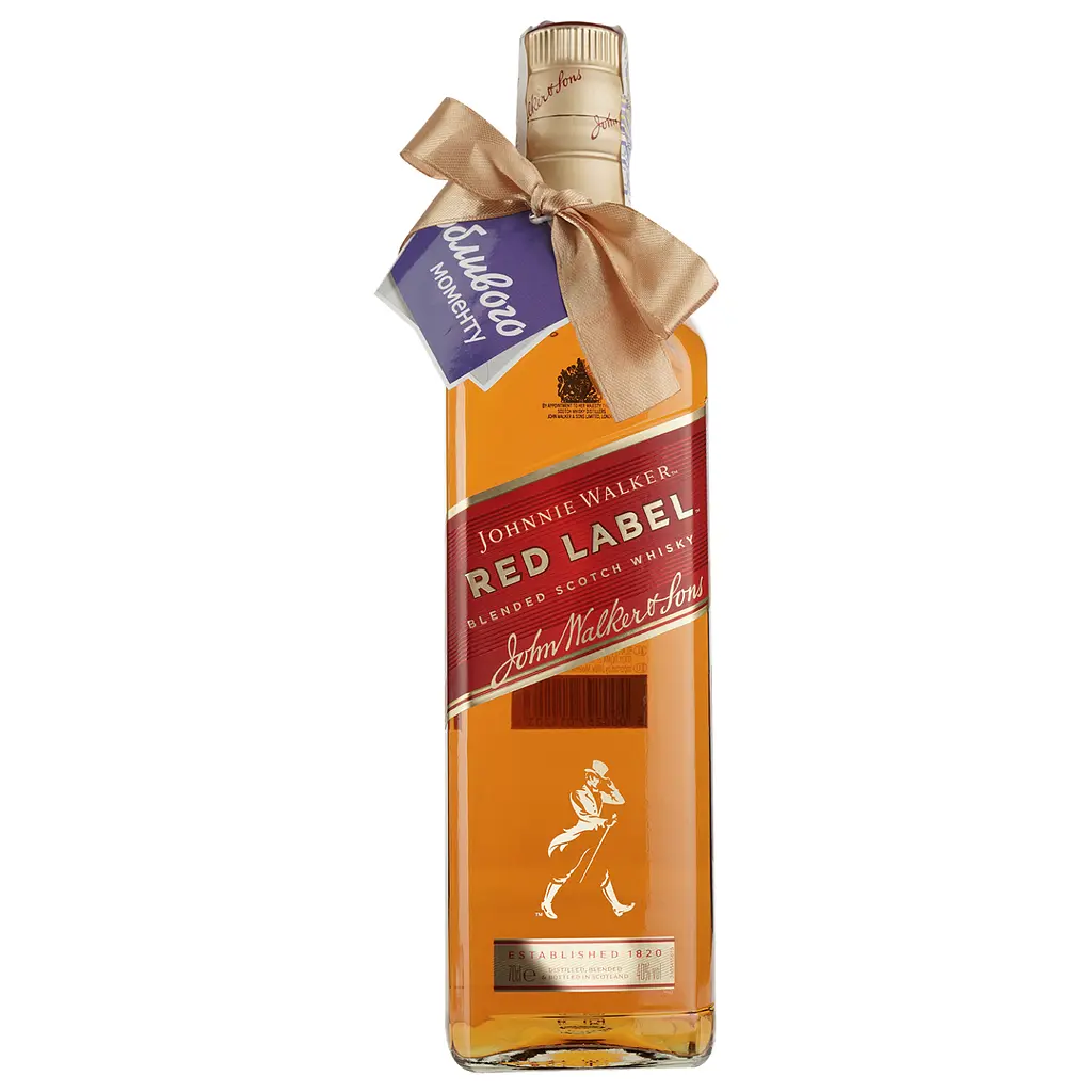 Упаковка віскі Johnnie Walker Red Label 40% 8.4 л (0.7 л х 12 шт.) - фото 2