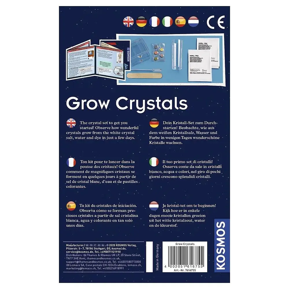 Вирощування кристалів Grow CrystalsKosmos - Набір для дослідження (616755) - фото 2