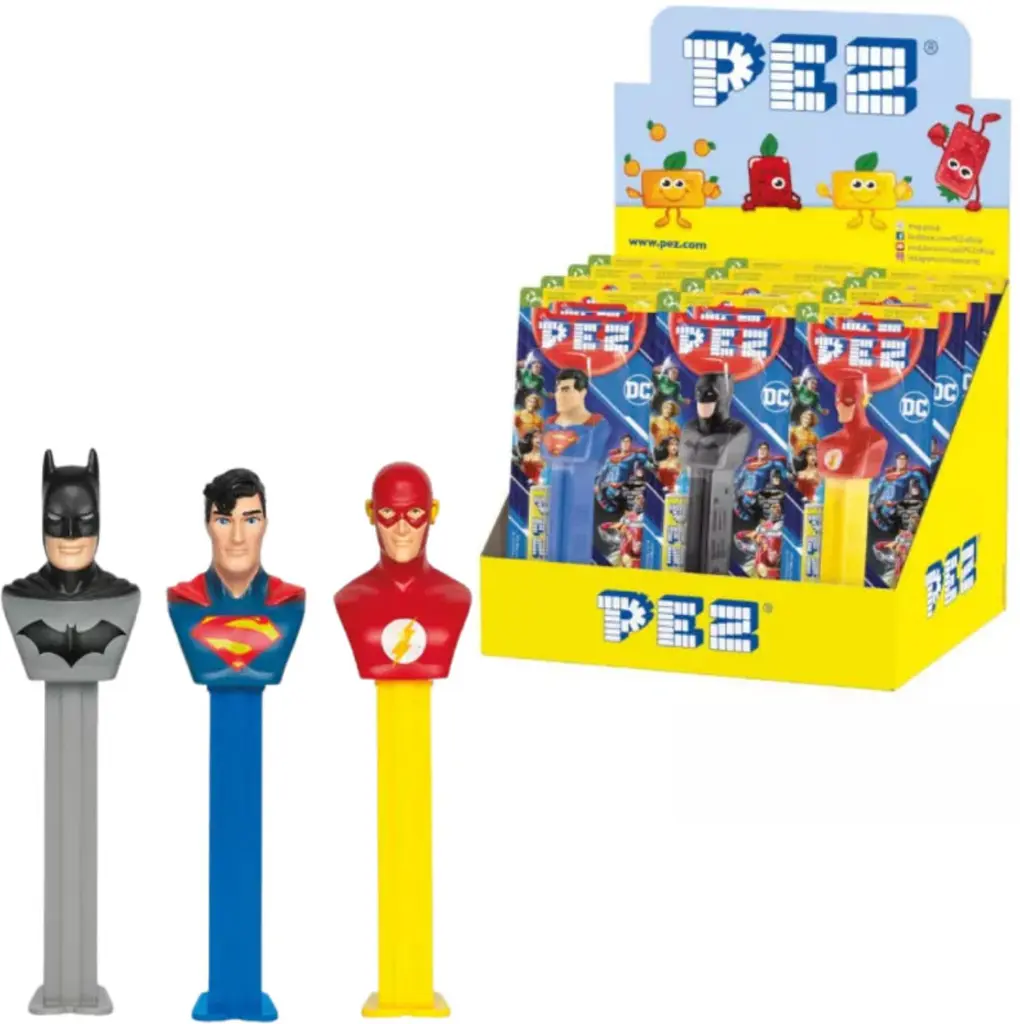 Диспенсер із цукерками Pez DC Super Heroes Collection Бетмен 17г - фото 5