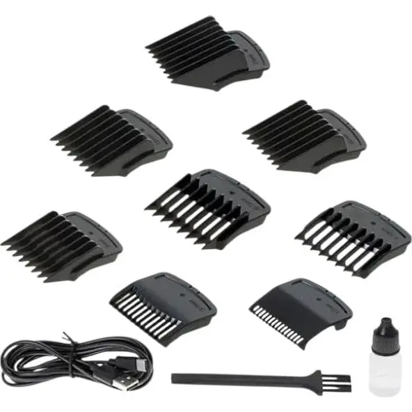 Машинка для стрижки Camry CR 2835 аккумуляторная с насадками - фото 7