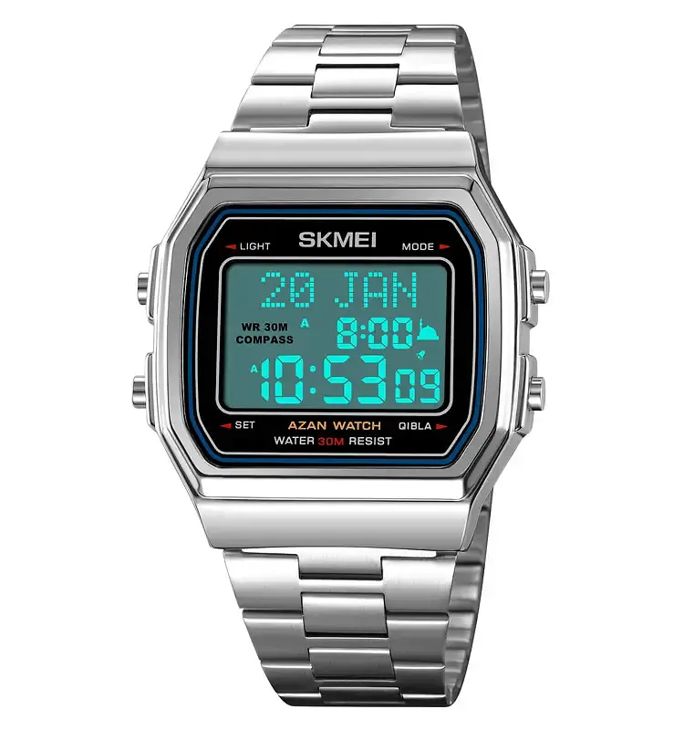 Годинник чоловічий наручний Skmei 2113 (Сріблястий) - фото 2