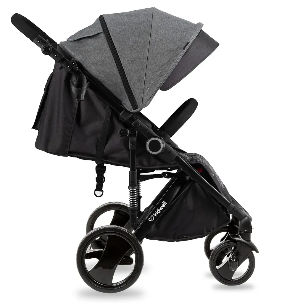 Прогулянкова коляска Kidwell Carell Dark Gray - фото 3