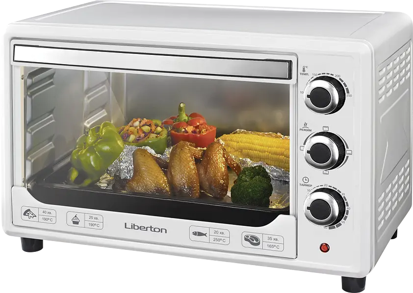 Електродуховка Liberton LEO-380 White 38 л
