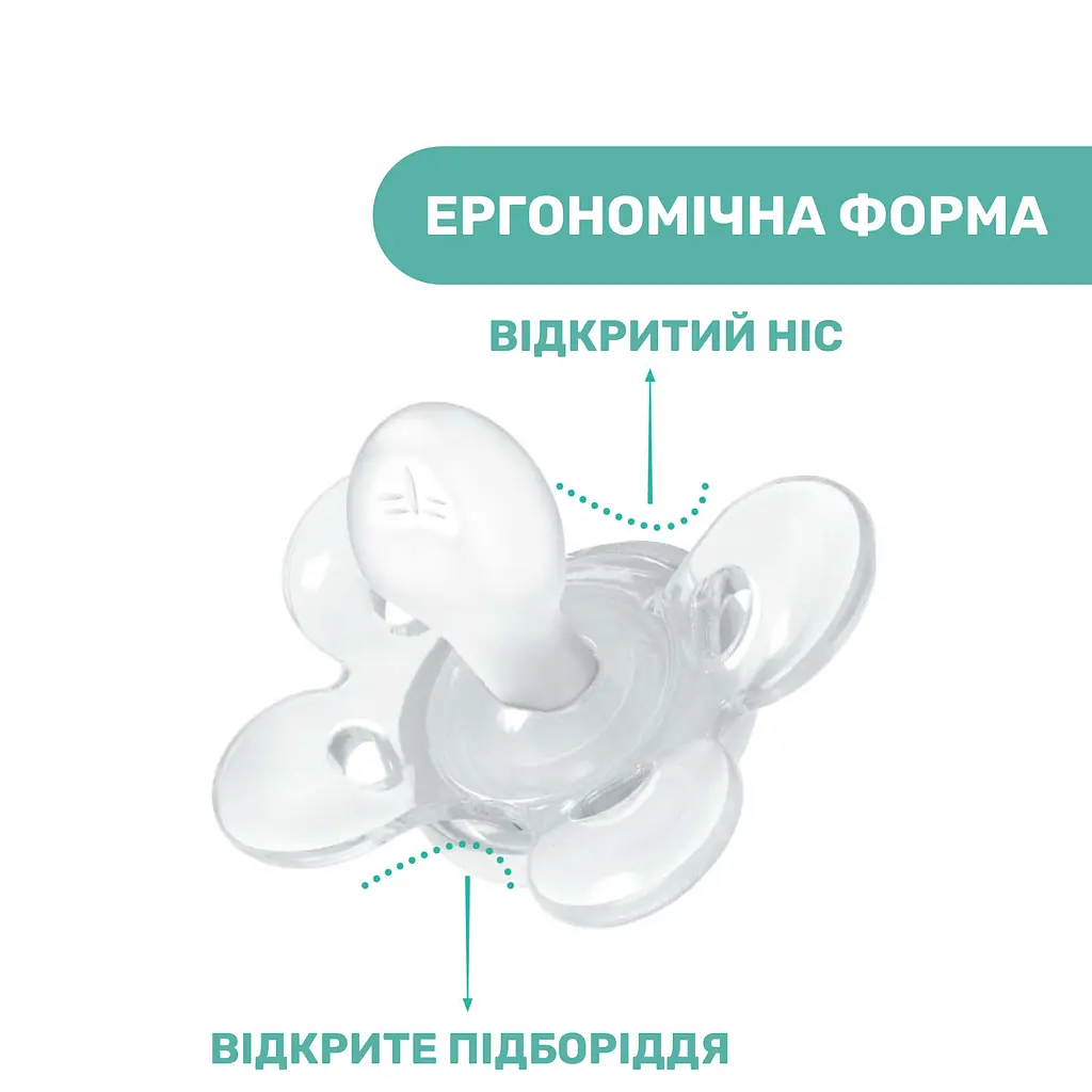 Пустышка Chicco Physio Comfort силиконовая 1 шт. розовая (74911.11.00) - фото 6
