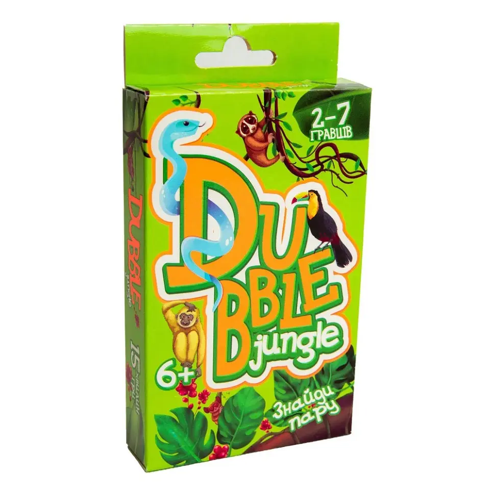 Настільна гра "Dubble jungle" Strateg 30344 - фото 2