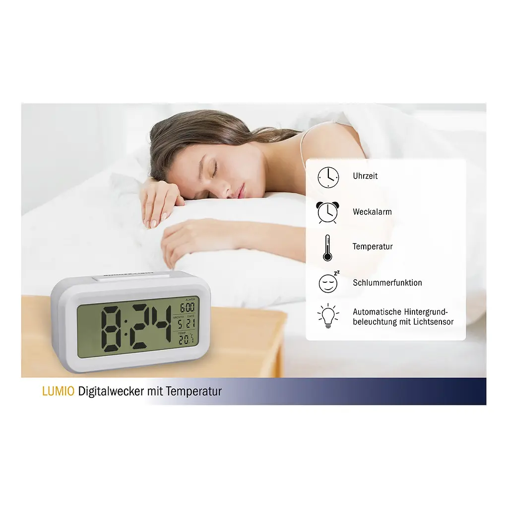 Годинник настільний TFA Lumio 60201802 - фото 3