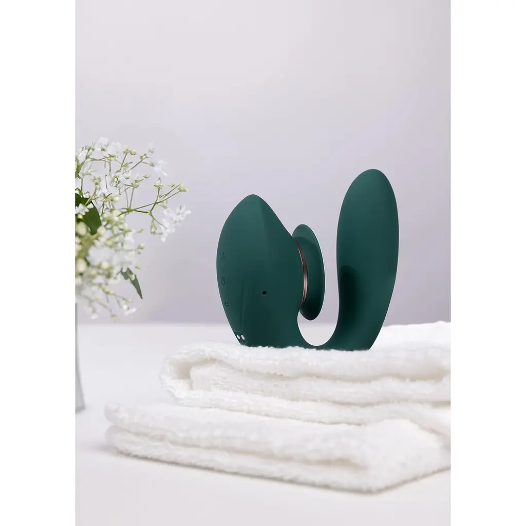 Вібратор Innovation Twitch 3 13.3 см зелений - фото 8