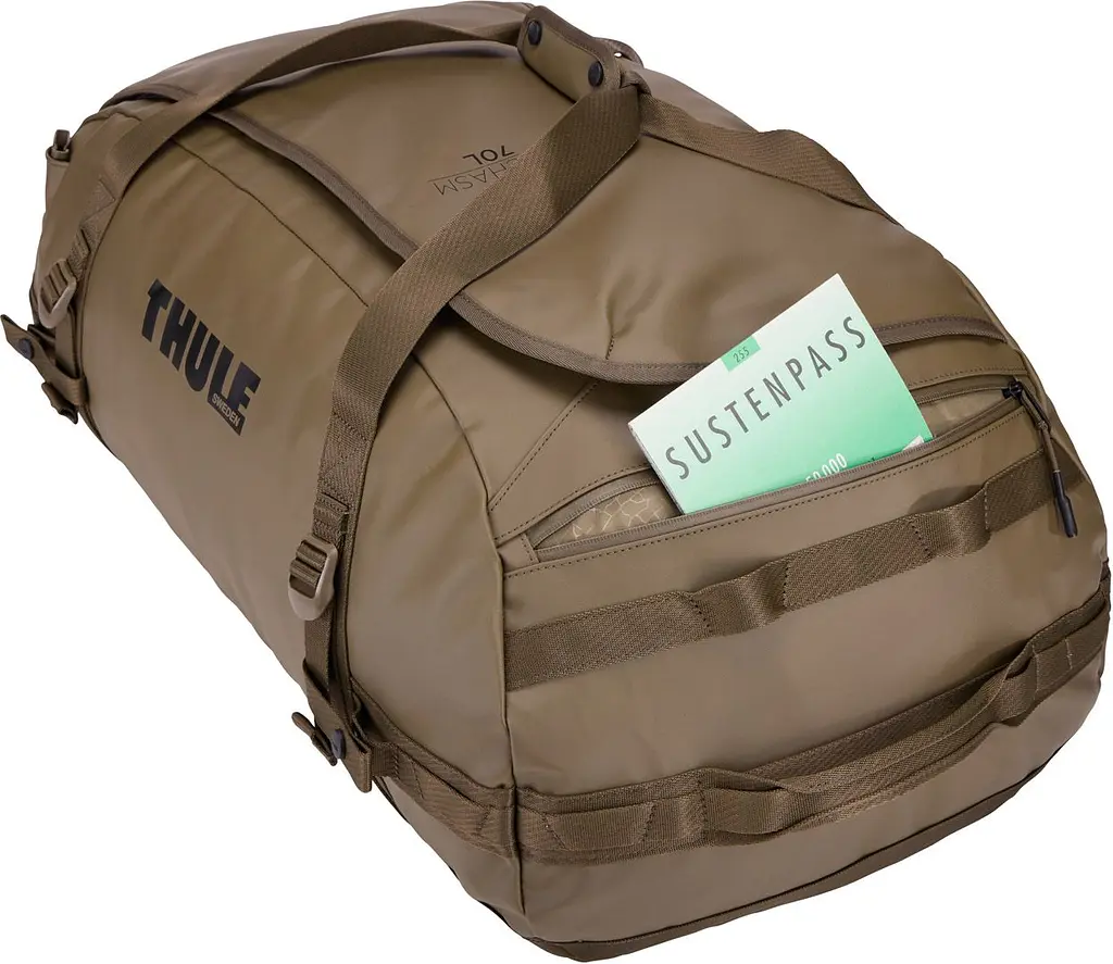Спортивная сумка Thule Chasm Duffel 70 л Deep Khaki (TH 3205141) - фото 6