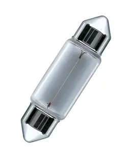Галогенова лампа OSRAM 6411 C5W 41mm 12V SV8.5-8 10X5 - фото 2
