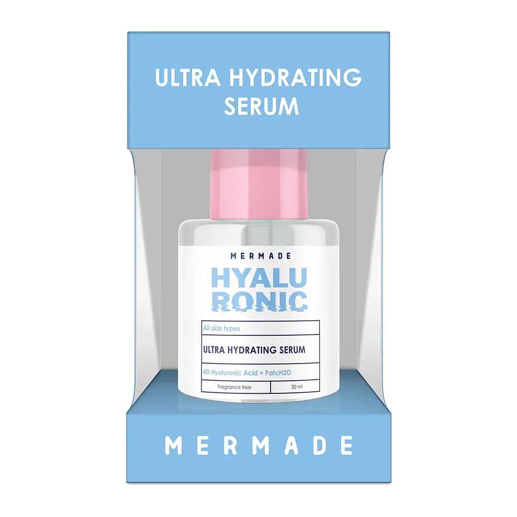 Сироватка-бустер Mermade 4D Hyaluronic Acid & PatcH2O ультразволожуюча для обличчя 30 мл - фото 3