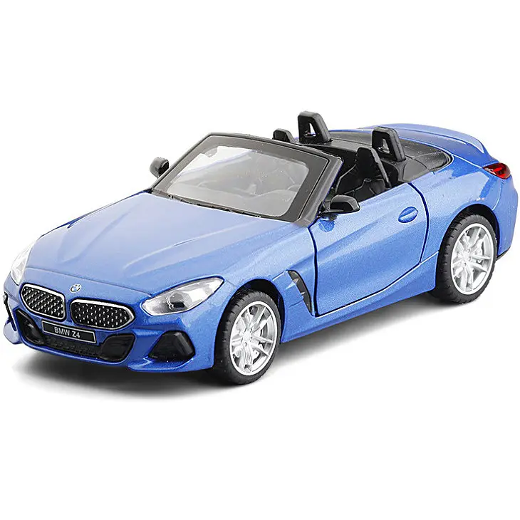 Колекційна металева модель автомобіля Автопром BMW Z4 M40i з інерцією, світлом та звуком 1:30 - фото 2