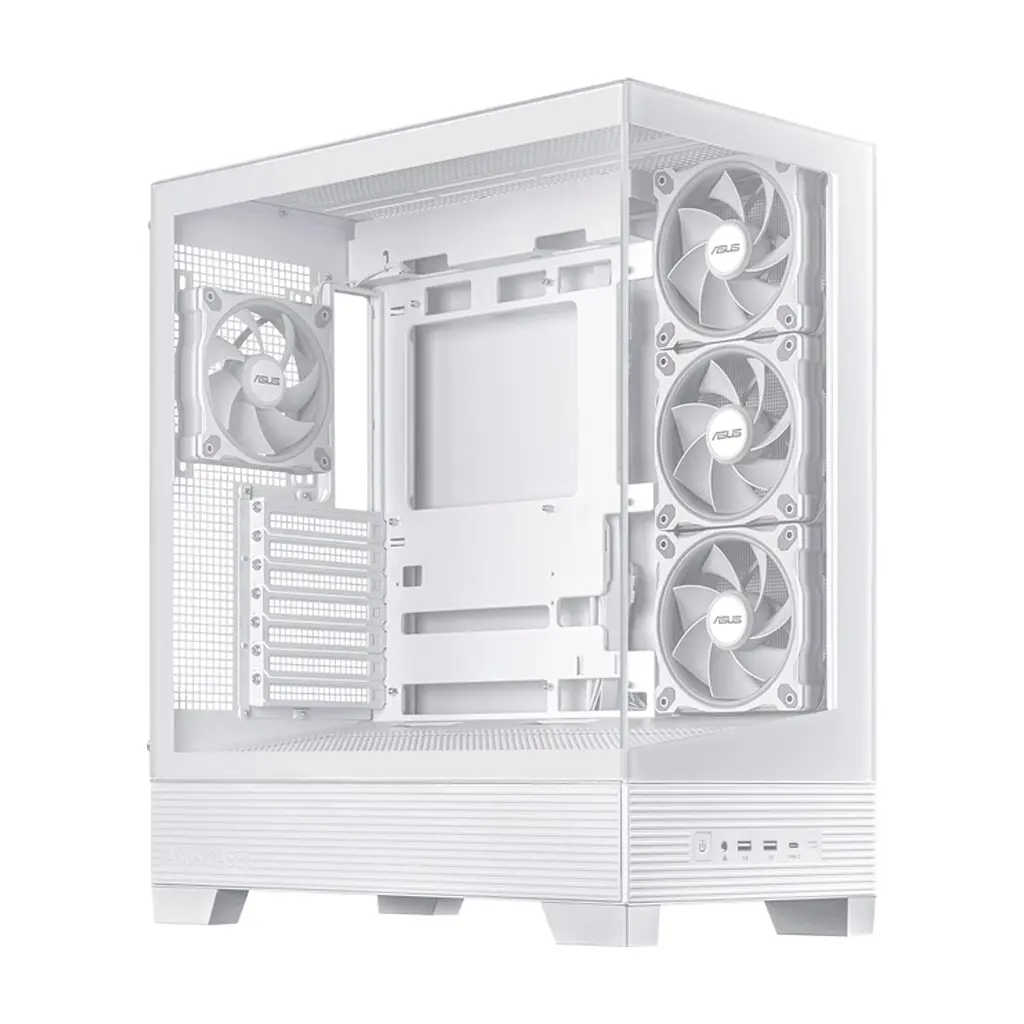 Корпус для ПК ASUS A31 Plus Tempered Glass White (90DC00R3-B19000) - фото 5