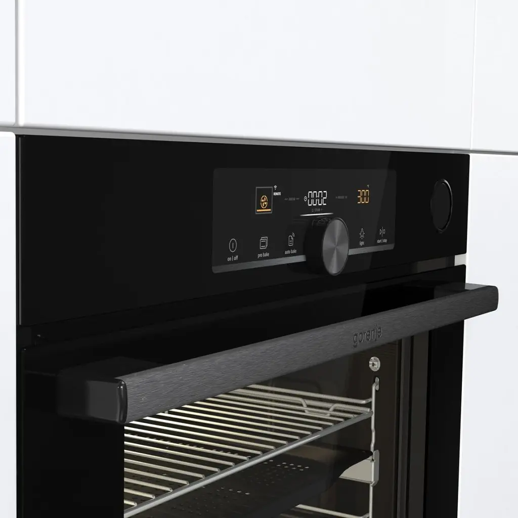 Духова шафа електрична Gorenje 77 л A+ пара дисплей 300°C Wi-Fi чорний - фото 8